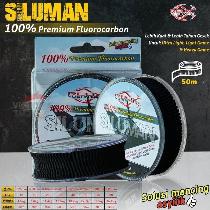 Leader Relix Nusantara Siluman 100% Premium Fluorocarbon