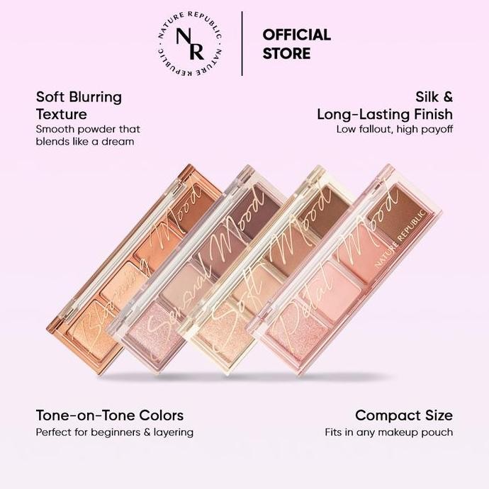 TERMURAH - NATURE REPUBLIC Daily Basic Palette (Eyeshadow)