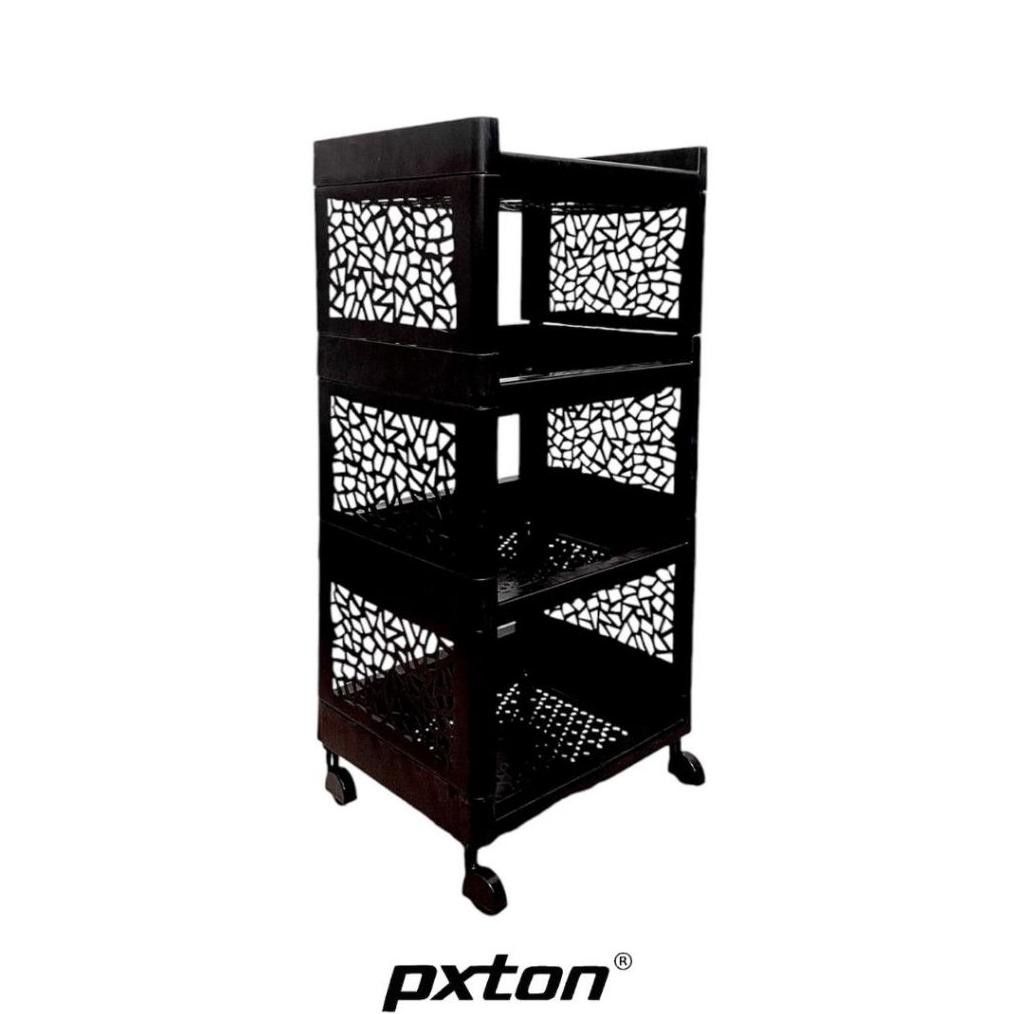 Racun Shopee 2Er-54 Rak Yoyo Pxton / Rak Serbaguna Roda / Rak Plastik / Rak Sepatu / Rak Apartemen 5