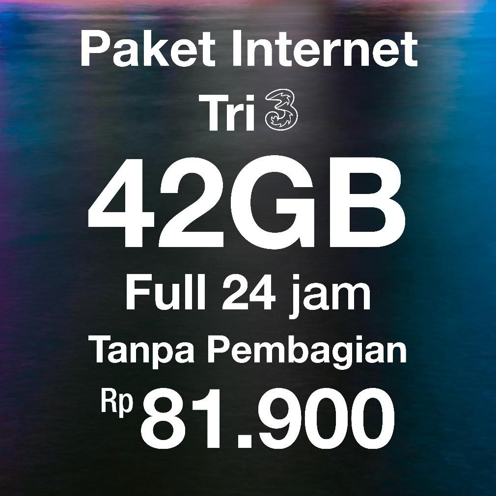 Kuota Data Tri 30Gb 30 Gb 11Gb 14Gb 18Gb 42Gb 55Gb 100Gb 7Gb Happy Paket Internet Three 3 Injek Inje