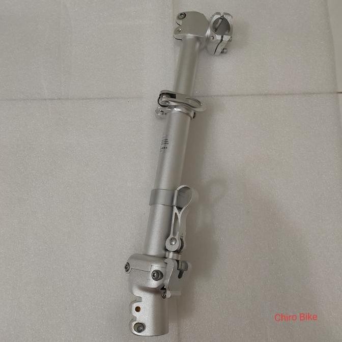 handlepost sepeda lipat teleskopik include stem [terbaik]