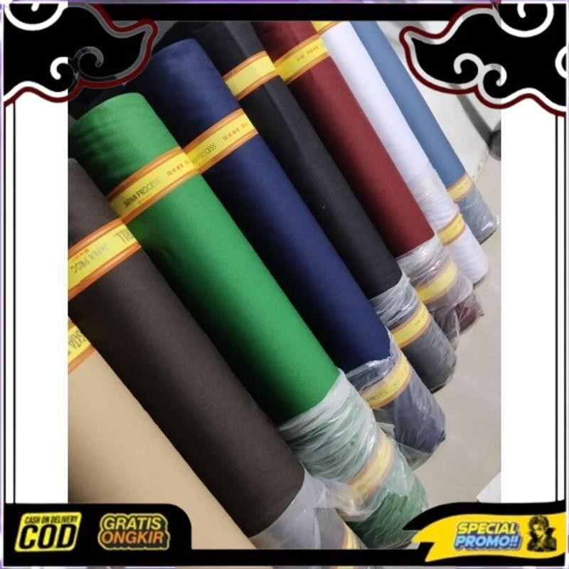 Top Today Kain Nagata Drill Ori Grade A Meteran Serat Twill