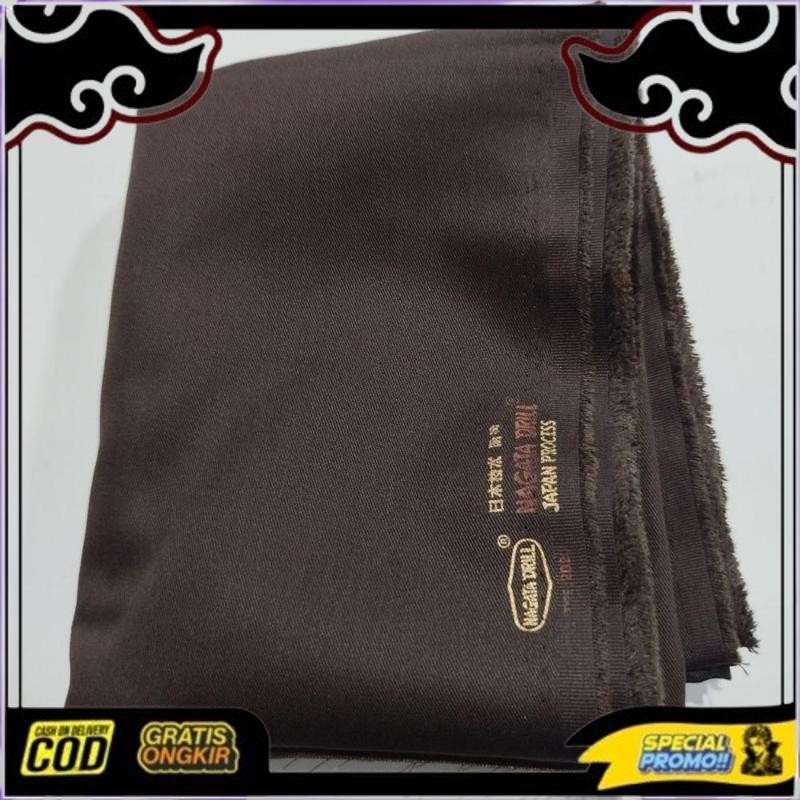 Terbaik Today Kain Nagata Drill Coklat Pramuka Lebar 150 Kain Seragam Sekolah Seragam Organisasi Ser