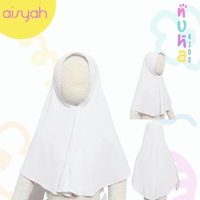 (Good) Hijab Anak Sekolah Instan Putih Jilbab Jersey Kerudung TK SD Premium