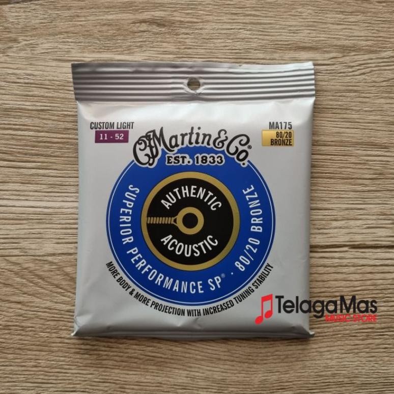 senar gitar akustik martin MA175 original