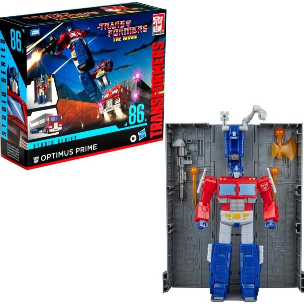 BERKUALITAS TRANSFORMERS TOYS STUDIO SERIES COMMANDER CLASS THE MOVIE 86-31 OPTIMUS PRIME SPIELZEUG,
