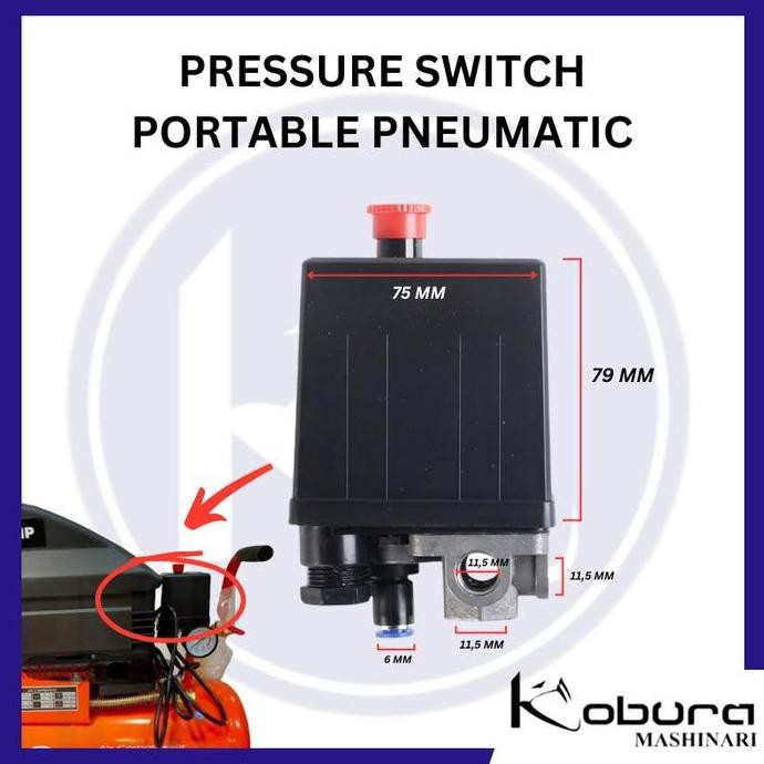 Pressure Switch Portable Pneumatic
