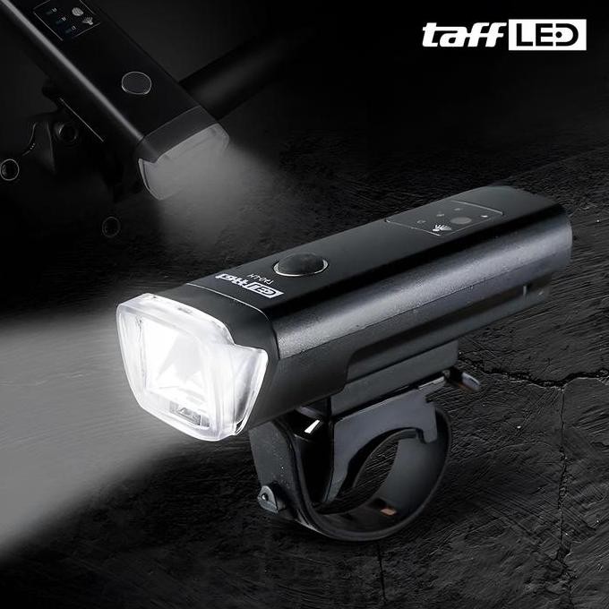 Lampu Depan Sepeda Taffled Hj-047 Waterproof Rechargeable 350 Lumens