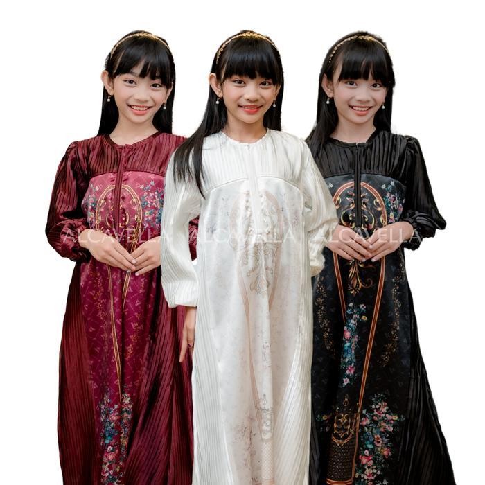 Eleganza Kids  Dress | Gamis Anak Perempuan  Baju Muslim - Alcavella