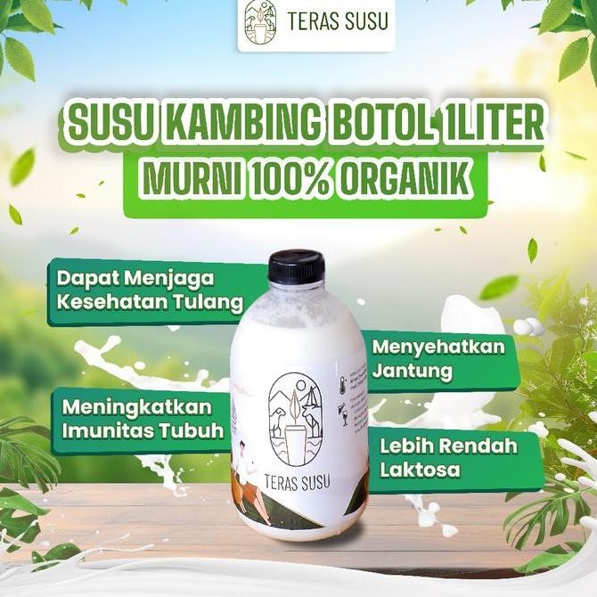 (Good) Susu Kambing Etawa Murni Pasteurisasi 1 liter - Siap Minum