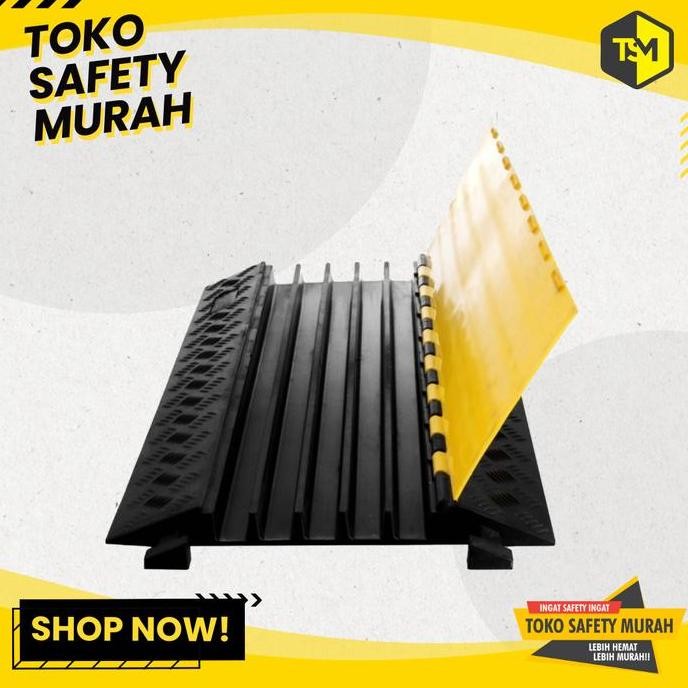 Speed Bump Cable Protector / Polisi Tidur Pelindung Kabel / Cable Ramp Protector Speed Bump