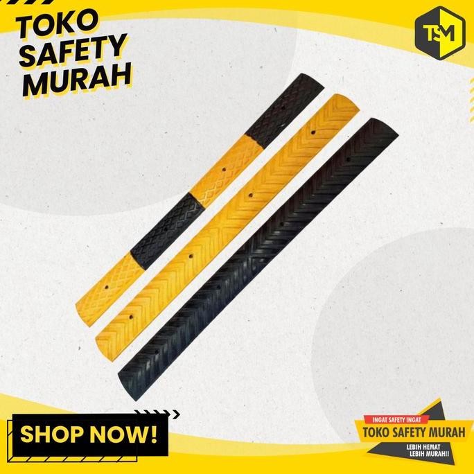 Speed Bump Rubber Polisi Tidur Karet Kecil Marka Kejut Mini Premium