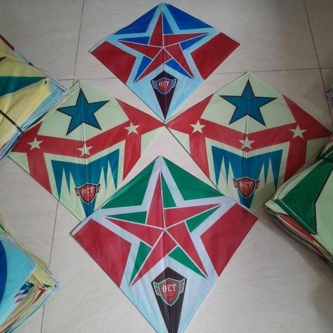 (Best) Layangan OET (Cipacing 58) 50 pcs