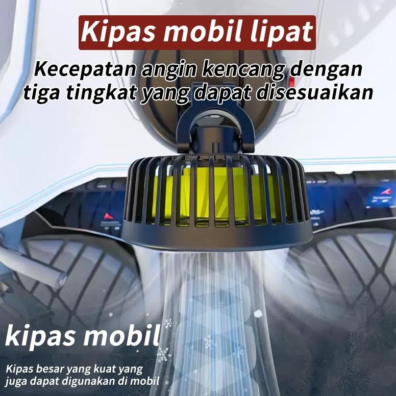 Ready Stock Okk-1520 Kipas Angin Mobil 24 Volt/12 Volt Terbaru Untuk Truk/Kipas Angin Portable Mobil