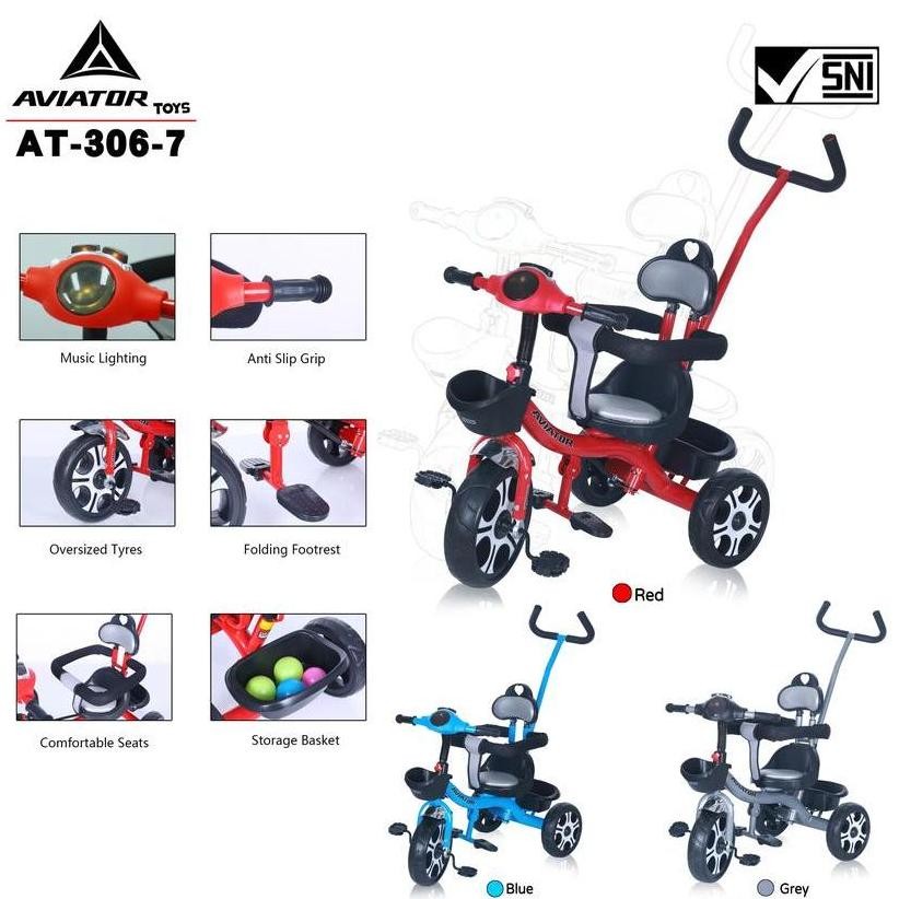 Sepeda Roda 3 Anak Aviator AT 306-7
