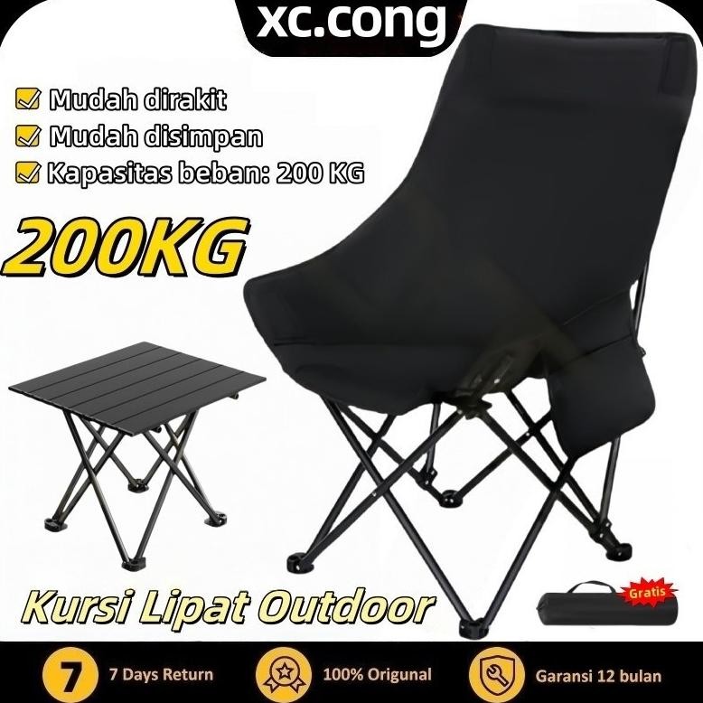 Kursi Lipat Outdoor Kursi Santai Kain Oxford Bangku Lipat Kursi Lipat Portable