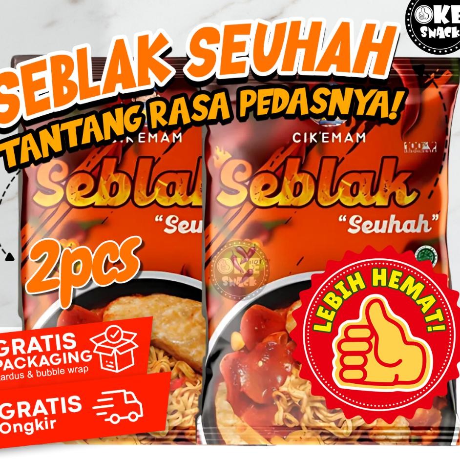 

Paket Hemat Seblak Bandung Nt Seuhah Hot Cikemam Isi 2