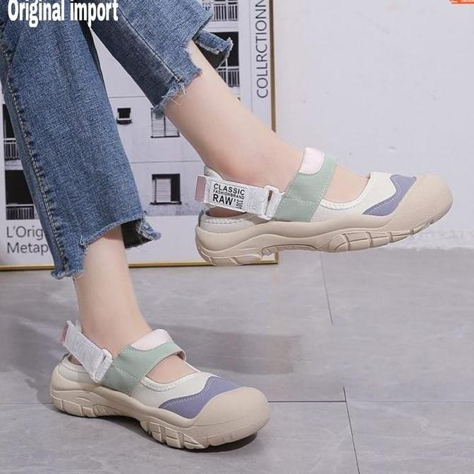 GUDANG TAS- Sandal sepatu sandal tali wanita import terbaru kekinian lm