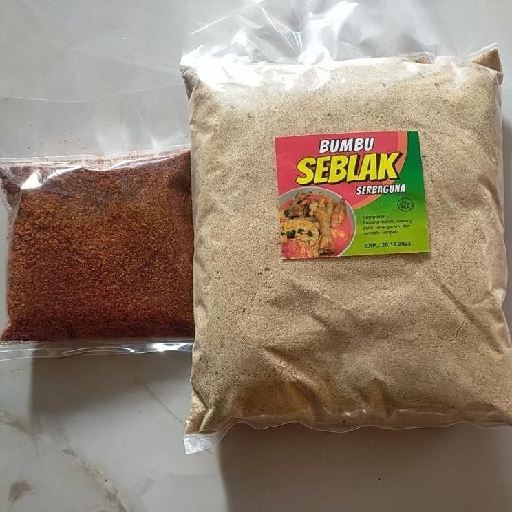 

Paket Bumbu Seblak Serbaguna 1Kg Bonus Bon Cabe 100Gcabe Jeletot Pedas Wangi Gurih100G