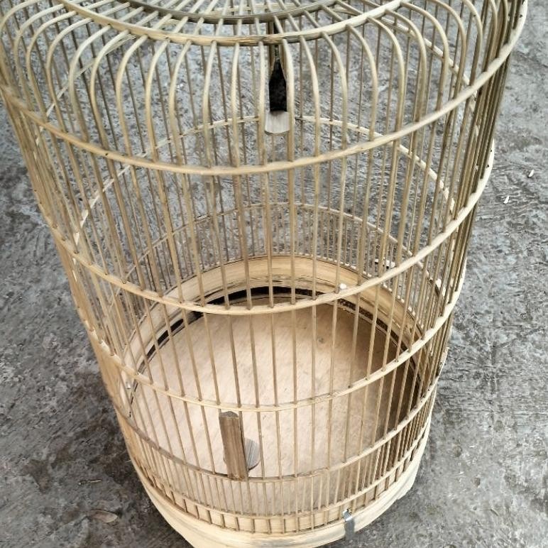 (AMBRUKAN) SANGKAR BURUNG BRANJANGAN (DM 38 CM) KOMPLIT SIAP RAKIT