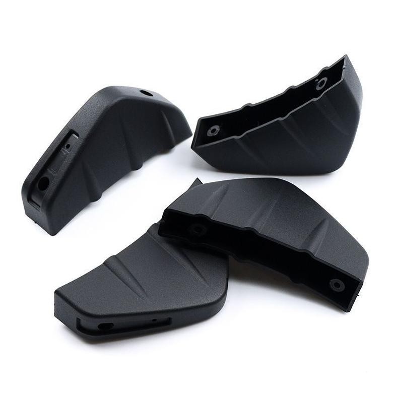 4pcs/set Winglet Bumper Diffuser Mobil Pelindung Bemper Belakang Mobil Winglet Belakang Mobil
