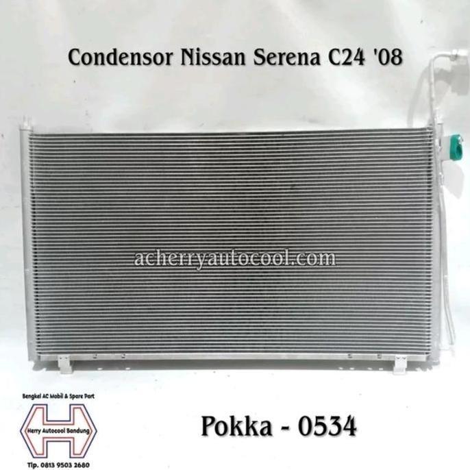 }}}}}}] Condensor - Kondensor Ac Mobil Nissan Serena C24 - Pokka