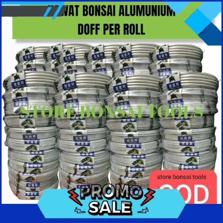 COD KAWAT BONSAI ALUMUNIUM DOFF PER ROLL