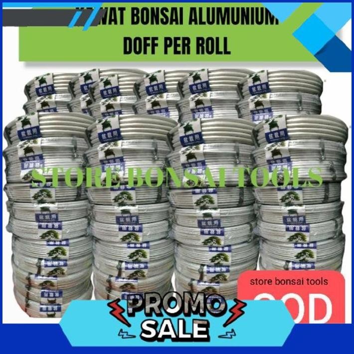 COD KAWAT BONSAI ALUMUNIUM DOFF PER ROLL