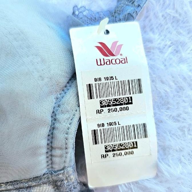 (FREE BUSA) BRA WACOAL TANPA KAWAT BUSA TIPIS LACE PREMIUM RENDA WIRELESS NON WIRE BH WANITA WING JA