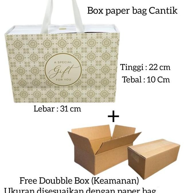 (Good) Hamper Hadiah Gift Satu Set Mukena Dewasa 2in1 Dan Sarung Hitam Dewasa Free Tasbih