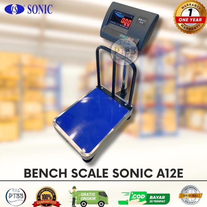 Timbangan Duduk Digital 100Kg /Timbangan Barang 50Kg-100Kg Sonic A12E