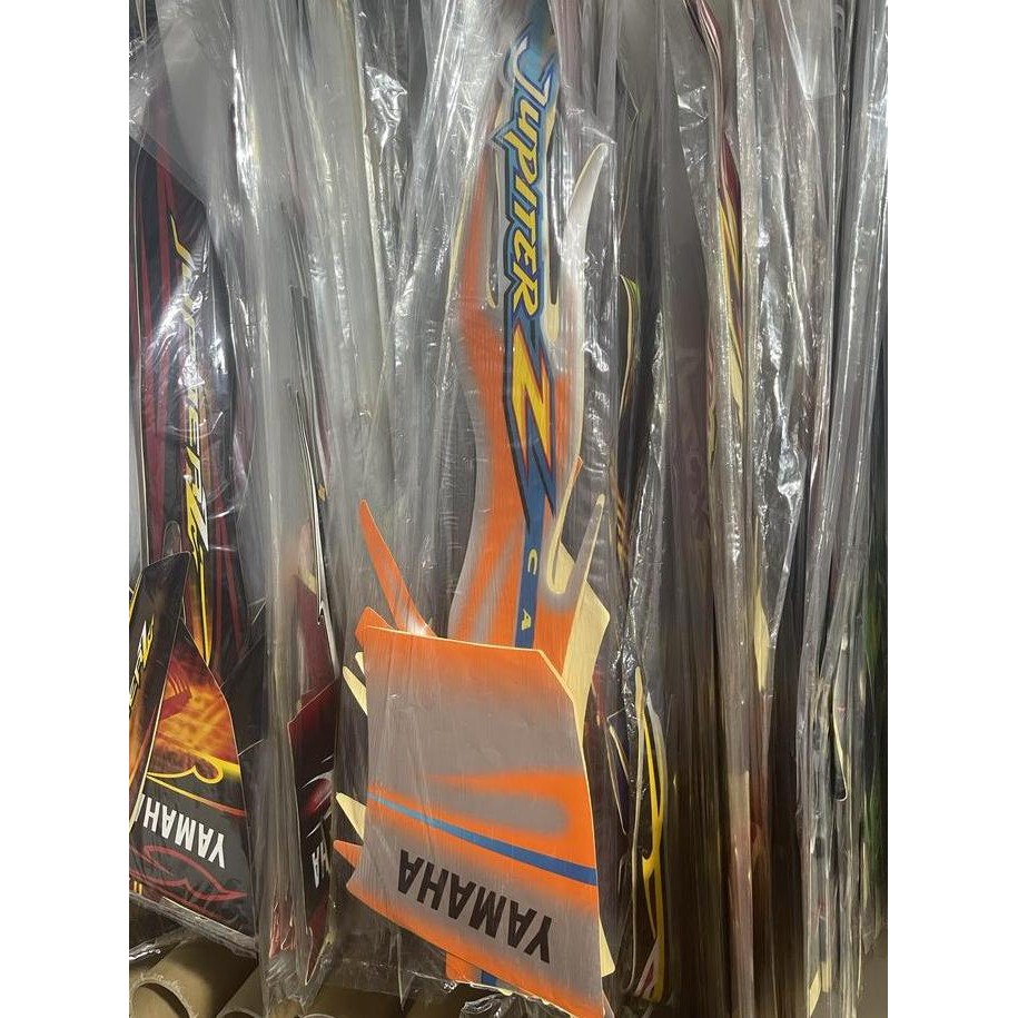 DF107 >> STIKER STRIPING JUPITER Z CW 2005 ORANGE SILVER