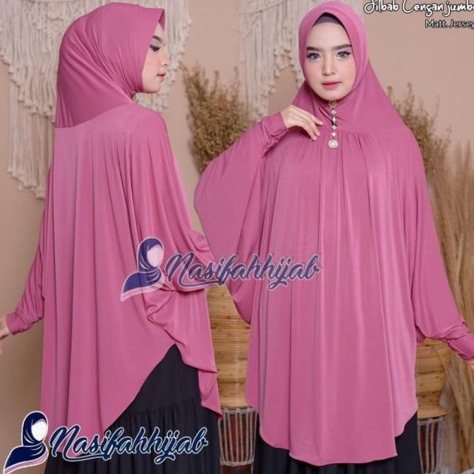 (Good) Jilbab LENGAN Jumbo Hijab instan Tangan Syari - Nasifahhijab