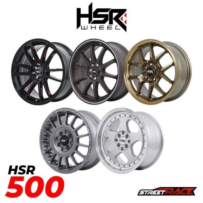 (Best) Velg Mobil Ring 14 Hingga Ring 22 HSR Wheel-HSR100