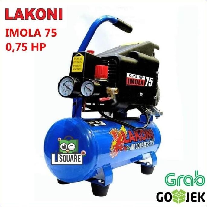 Mesin Kompresor Listrik Lakoni Imola 75 (0.75 Hp / 9 Ltr)
