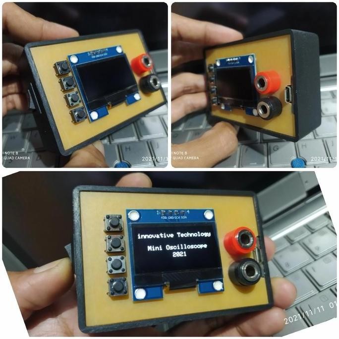 OSCILLOSCOPE MINI PORTABLE KIT MODUL OSILOSKOP ORIGINAL DAN TERPERCAYA