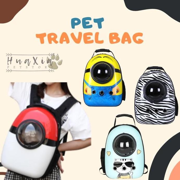 TERMURAH - Tas Kucing, Pet Carrier, Tas Kucing Astronot, Tas Punggung Kucing