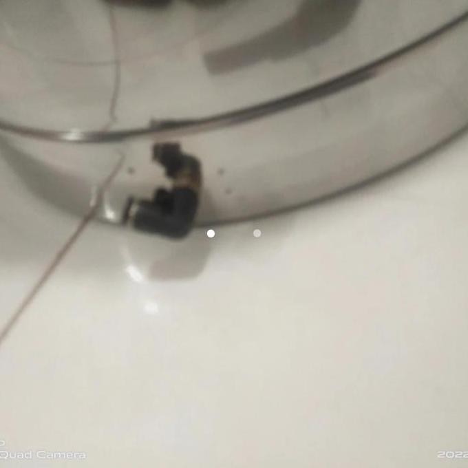 Hopper/Tangki Mesin Powder Coating 45 Liter Stainless Stell