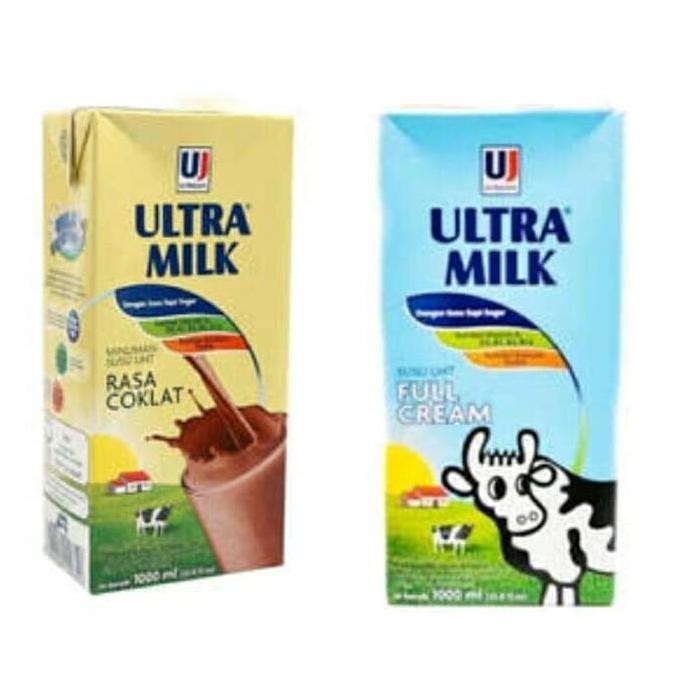 New SUSU ULTRA MILK (UHT) Susu Ultra 1 liter