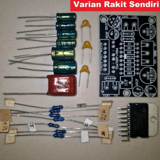 MODUL HIFI POWER AMPLIFIER 100W MONO TDA7294 SUBWOOFER SPEAKER AKTIF