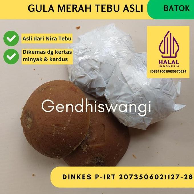 

(Best) Gula merah asli (Nira Tebu)/Manis dan alami/Asli Kediri