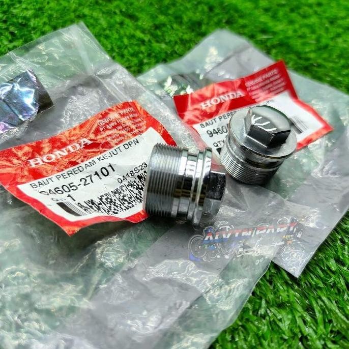 ] Baut Tutup As Shock Skok Depan Tiger Megapro CB150R ORIGINAL