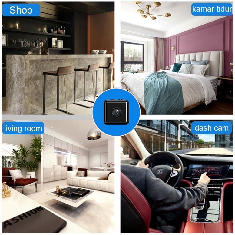 Is75 Eyesec Cctv Mini 1080P Kamera Wifi Camera Mini Spy Cam Tersembunyi Kamera Pengintai Mini Cctv B