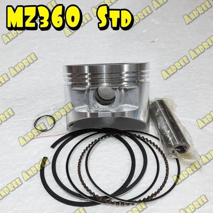 Open DS] MZ 360 Std Piston Ring Yamaha MZ360 MZ-360 0.00 Standar