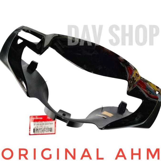 *****] COVER/BATOK LAMPU DEPAN HONDA SUPRA X 125 OLD HITAM ORIGINAL AHM 53205KTM950FMB