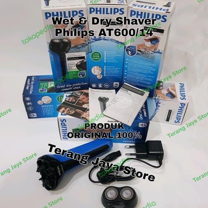 Shaver Philips At600 Shaver Elektrik Philips At600 Philips Aquatouch