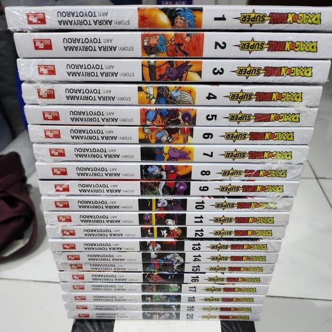 Komik Dragon Ball Super Set Vol 1-22 Segel Ori Bahasa Indonesia Elex Media