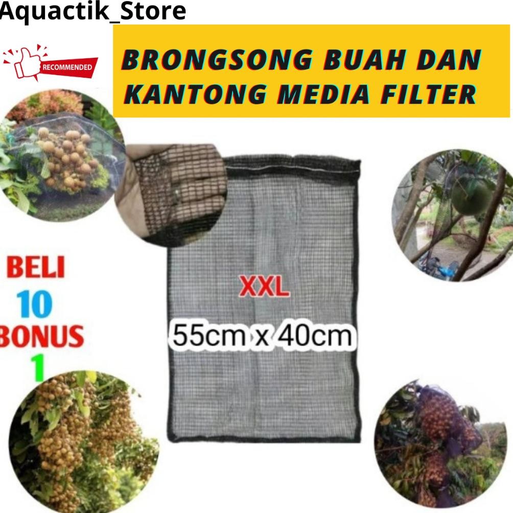 Promo Cod Pembungku Buah Dipohon Brongsong Blongsong Jaring Sarung Buah Anggur Klengkeng Jambu Air .