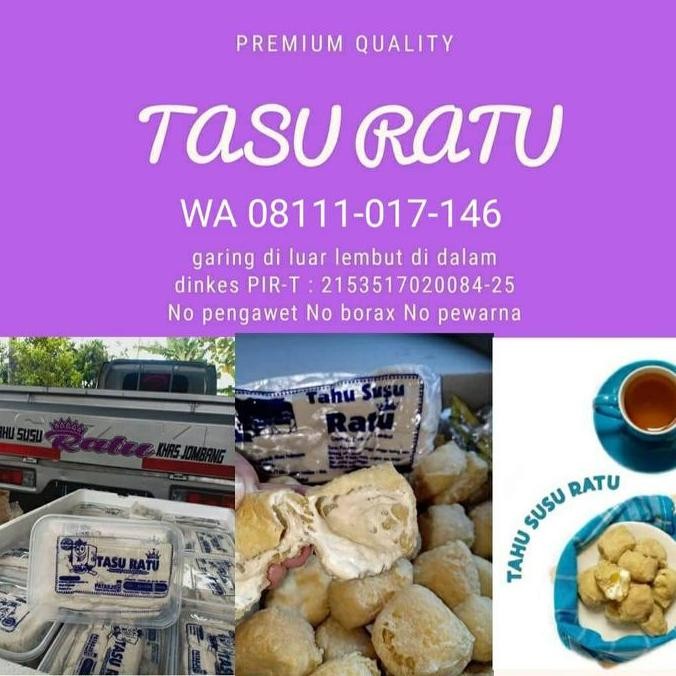 New Tahu Susu Ratu Jombang isi 50 pcs & PIRT. Dijamin murah dan stock baru