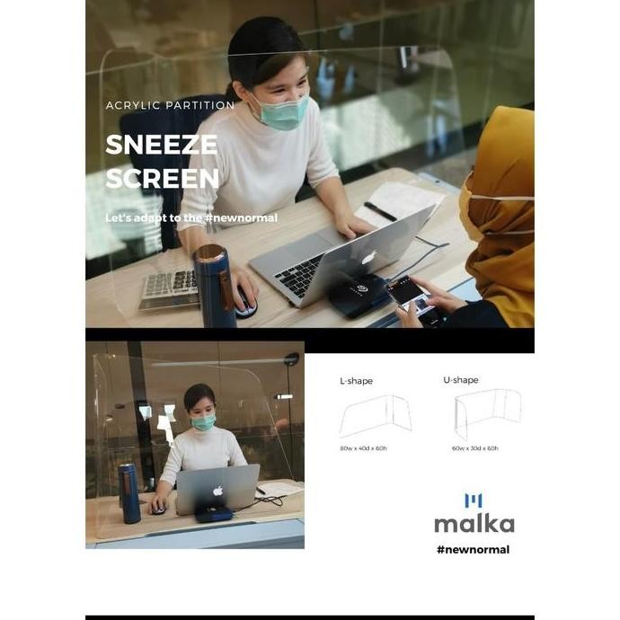 Partisi Akrilik Sneeze Screen